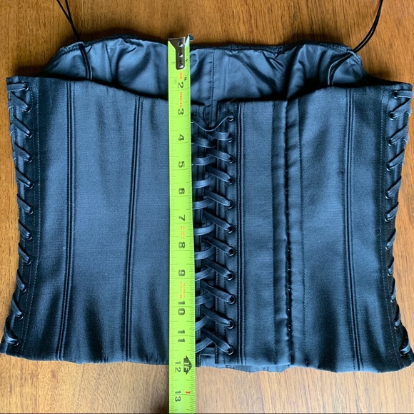 Closet Closes 11/1/22 RARE Vintage Carmen Marc Valvo Silk Corset - Picture 16 of 16